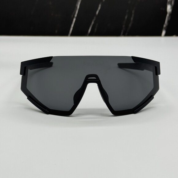 NEW PRADA LINEA ROSSA SPS 04W DG006F UNISEX PRADA PS04WS DG006F BLACK PS 04WS - Picture 3 of 9